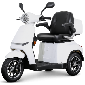 Elektrinis triratis E-GO S3 baltas